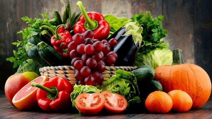 Aliments du groupe 7 et 8: Légumes et fruits