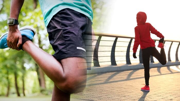 Étirez-vous avant votre entraînement sportif